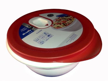 Rotho Clever 1,0 Liter Box, Restposten, Teller mit Deckel, Speiseteller